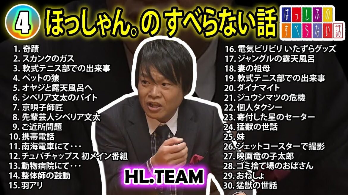 【#4】ケンドーコバヤシの すべらない話【睡眠用・作業用・ドライブ・高音質BGM聞き流し】(概要欄タイムスタンプ有り)