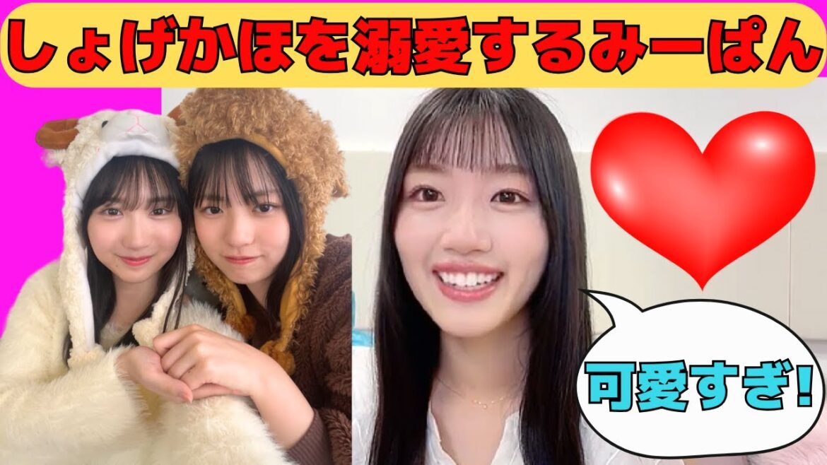 【佐々木美玲】しょげかほを溺愛するみーぱん/文字起こし(日向坂46・showroom)