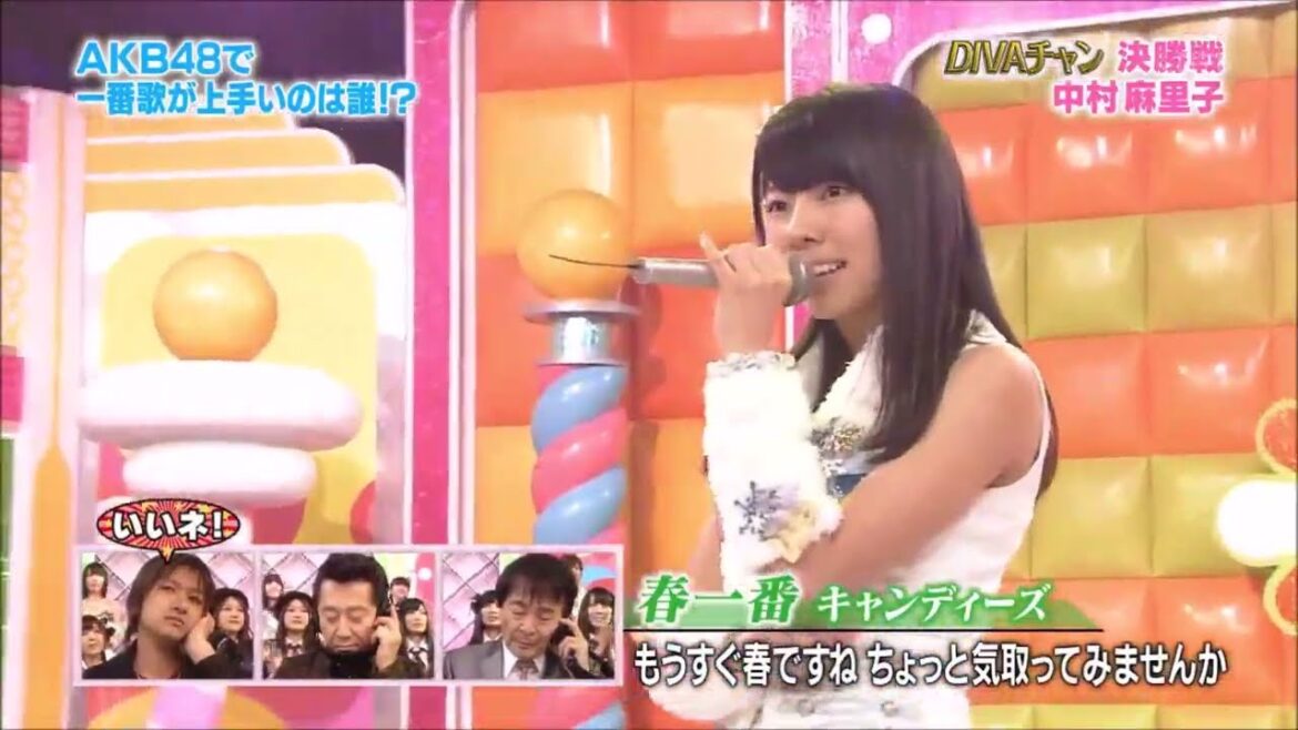 Haru Ichiban (春一番) – Nakamura Mariko (中村麻里子) | AKBINGO! 2012 – EP.179