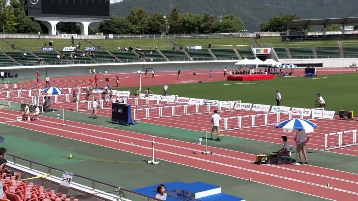 第70回全日本実業団対抗陸上競技選手権大会 女子100mH 予選4組