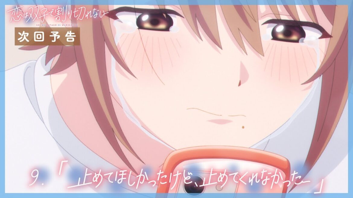TVアニメ『恋は双子で割り切れない』|第9話「止めてほしかったけど、止めてくれなかった」WEB予告
