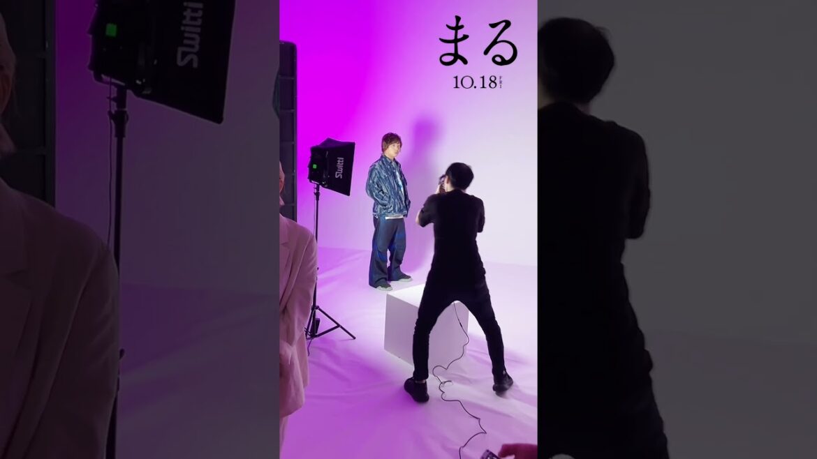 #映画まる【𝟭𝗢.𝟭𝟴 (金)】#堂本剛 さん取材中の様子を一部お届け📸ˊ-