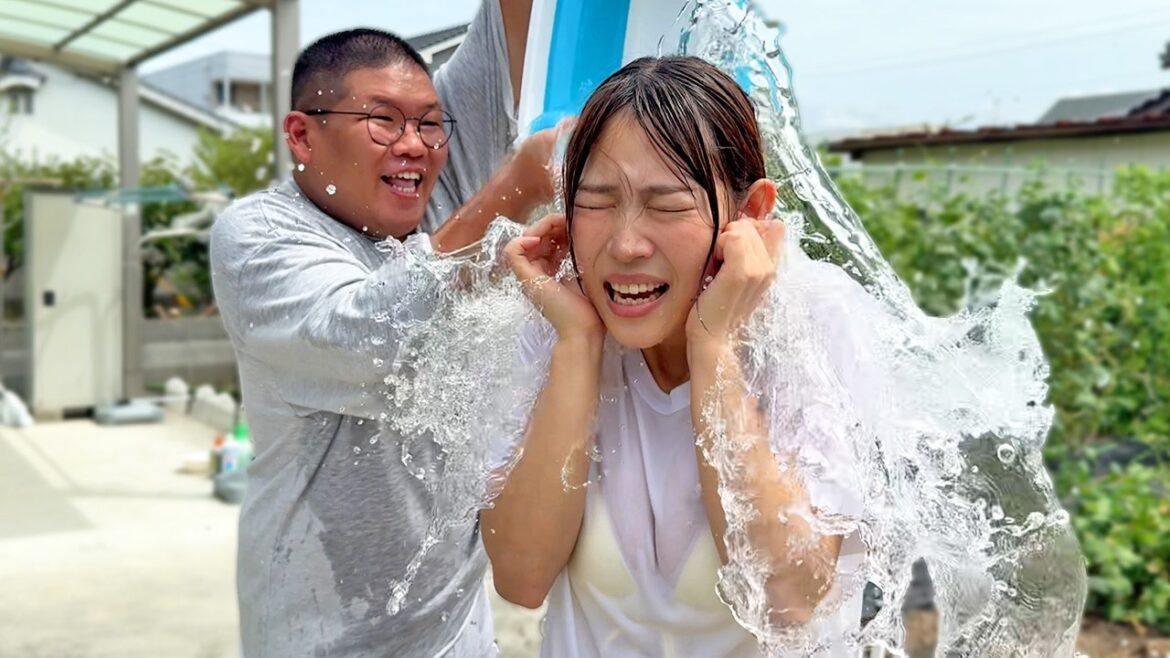 びしょびしょになりました・・・。