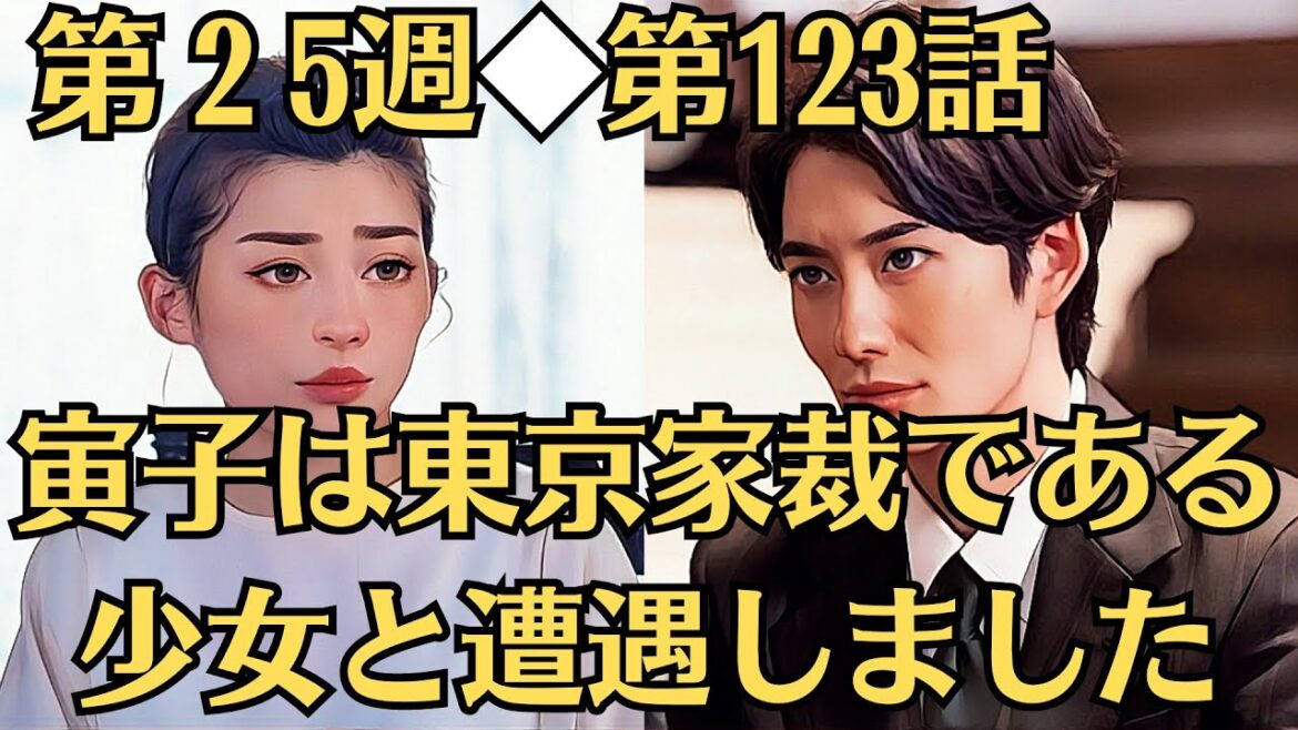 朝ドラ◆虎に翼◆第25週◆第123話予告 「司法試験に挑戦する涼子」◆寅子は東京家裁である少女と遭遇しました◆その少女は美佐江にそっくりでした。