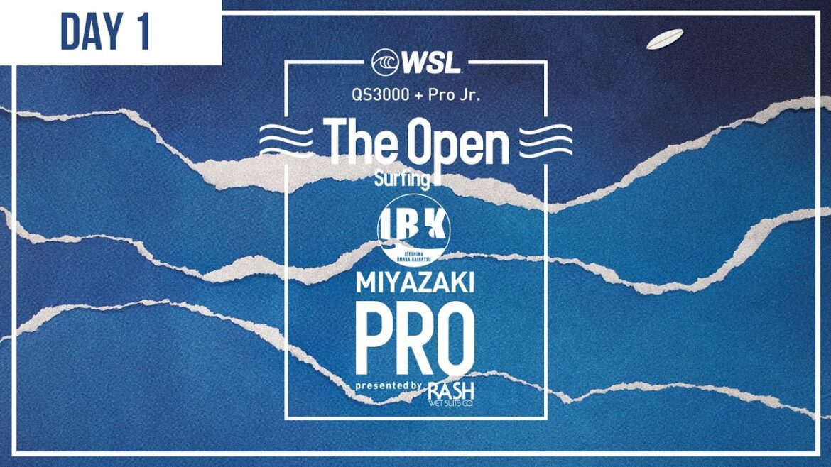 WATCH LIVE – IBK Miyazaki Pro Day 1