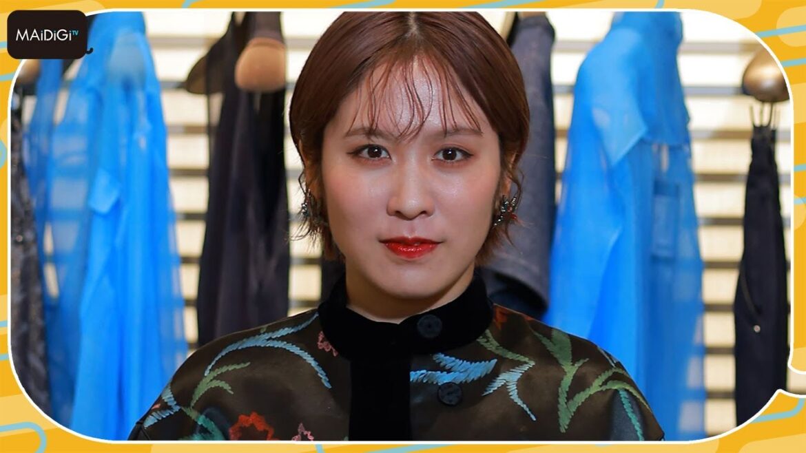 卓球・平野美宇選手、雰囲気がらり! 「全身ブランドものの洋服に緊張」 「アルマーニ」でドレスアップ