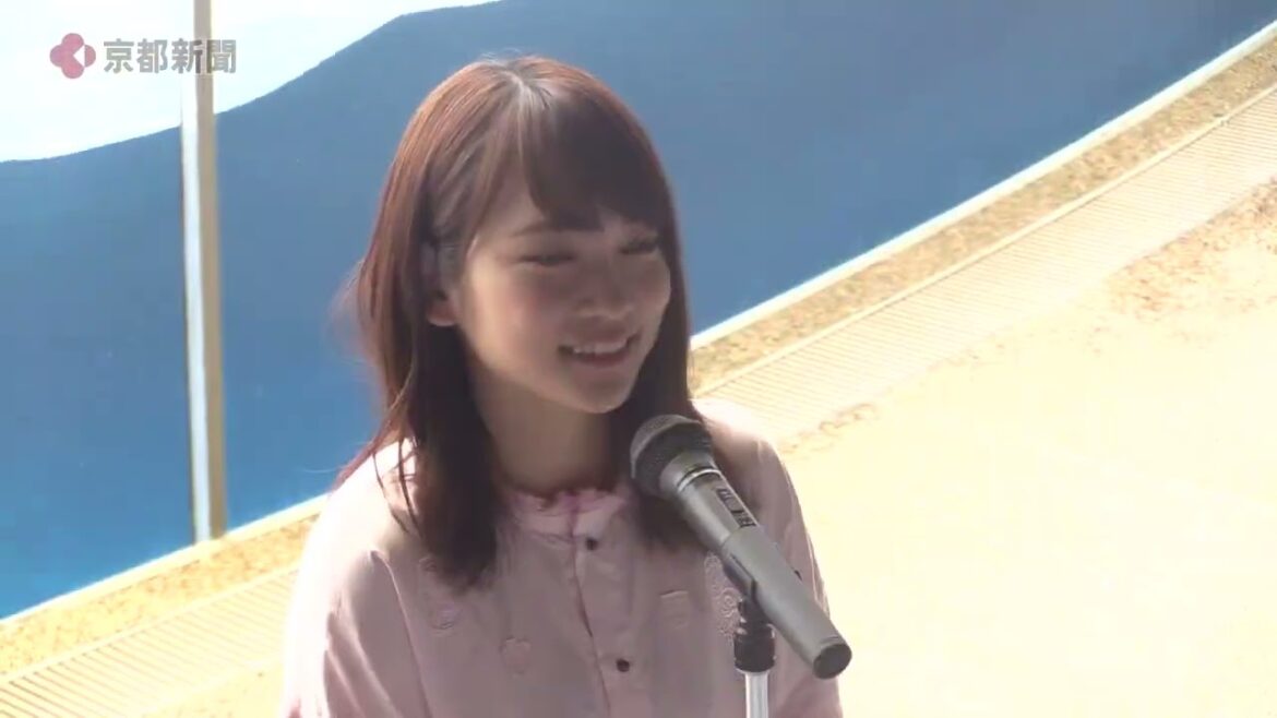 【過去動画】京都水族館に元AKB48の川栄李奈さん登場(2018年9月20日) Former AKB48 member Rina Kawaei appears at Kyoto Aquarium