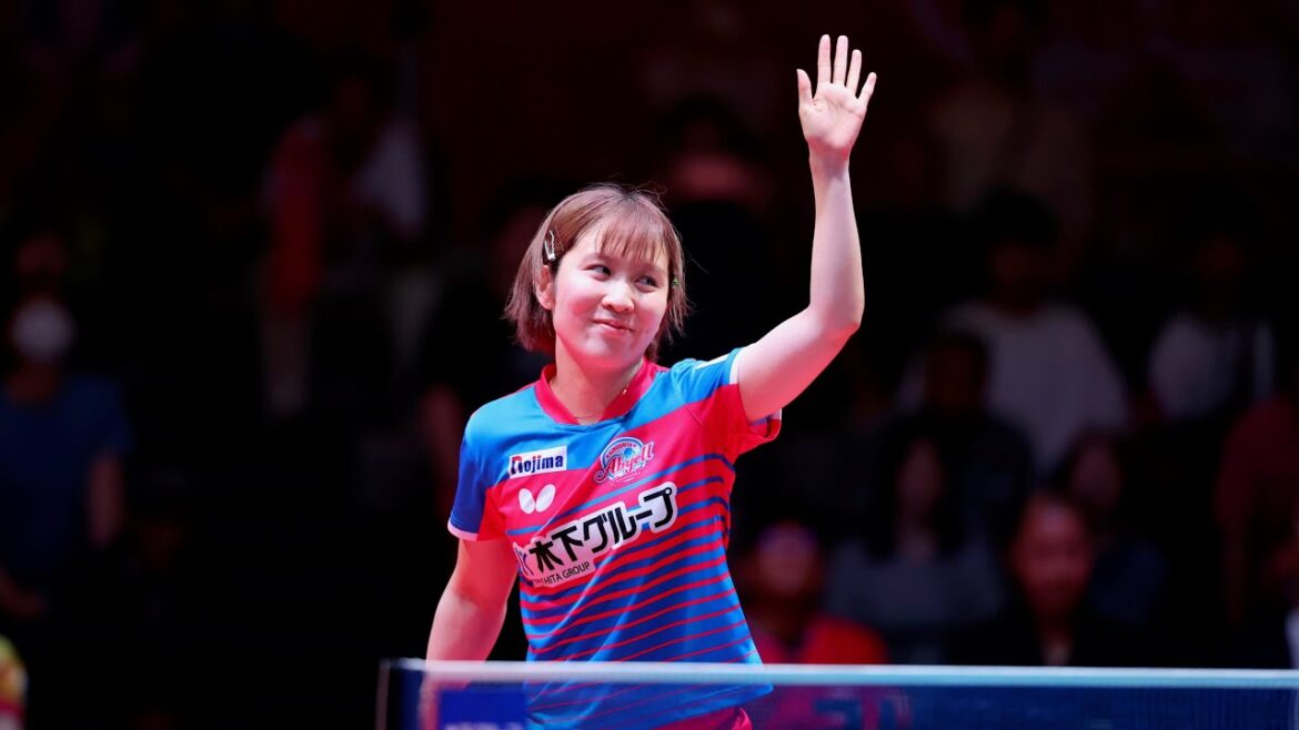 平野美宇 スーパープレー&ヒロインインタビュー 木下アビエル神奈川 vs 日本生命レッドエルフ ノジマTリーグ2024-2025 2024年9月22日 カルッツかわさき【卓球 Tリーグ公式】