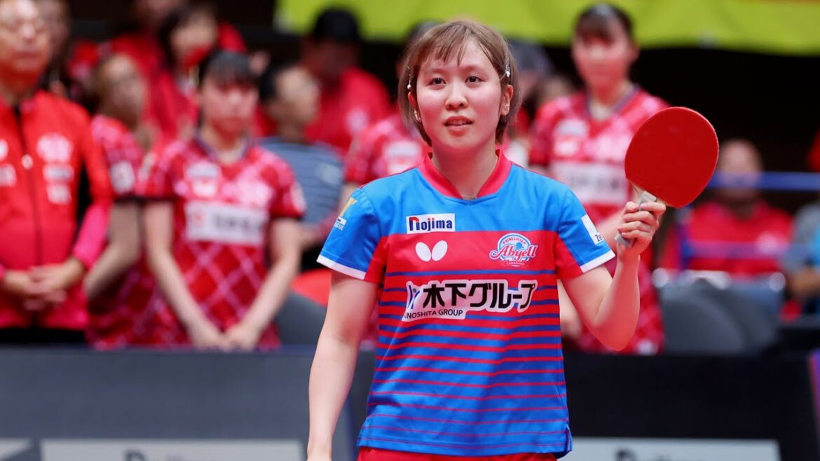 平野美宇 vs 竹谷美涼 TBESTGAME 木下アビエル神奈川 vs 日本生命レッドエルフ ノジマTリーグ2024-2025 2024年8月25日 代々木第二体育館 第4G【卓球 Tリーグ公式】