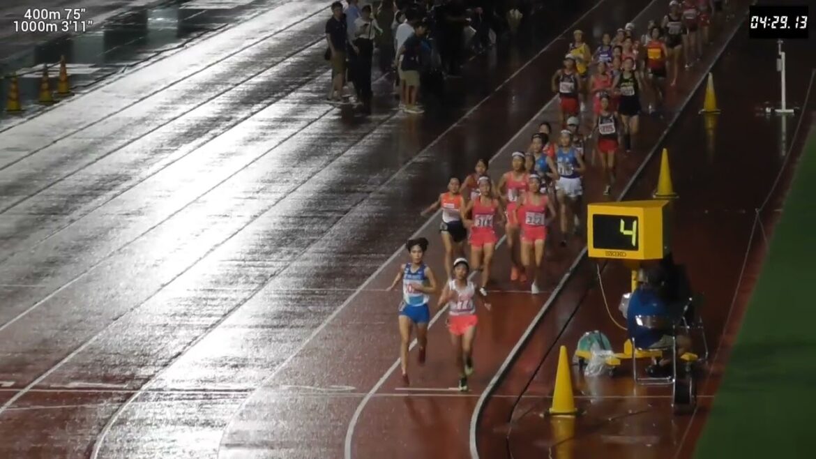 【高江友姫選手】20240921諫早ナイター 女子3000m6組