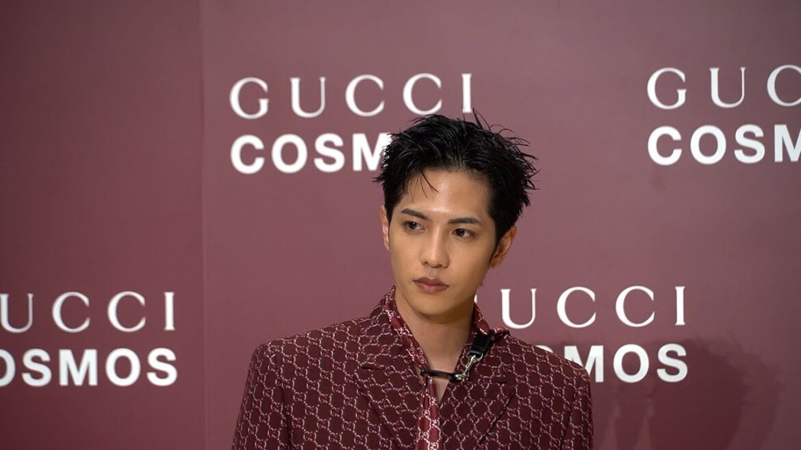 志尊淳さん「ものすごい展示」 グッチ日本上陸60周年展 京都市京セラ美術館