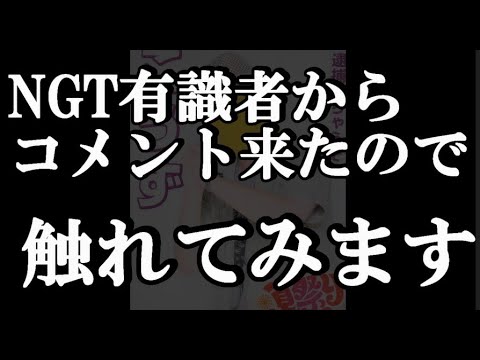 小越春花さんの動画にNGT有識者からコメントが来たので…48古参が思うこと【NGT48】