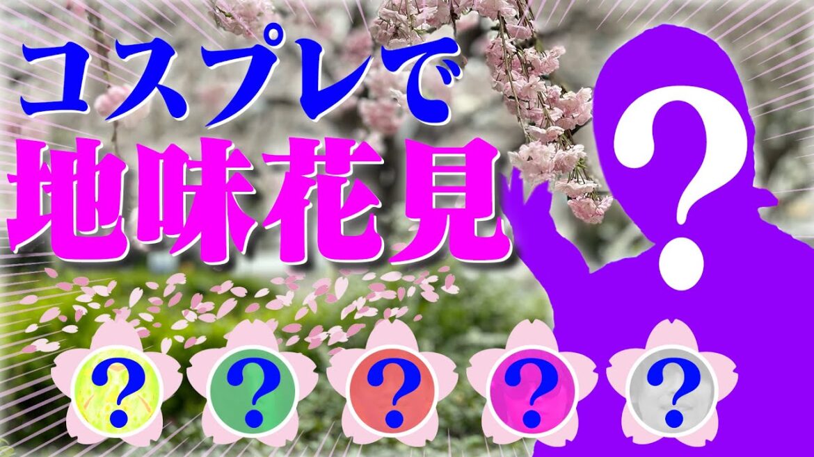 7 MEN 侍【コスプレ花見🌸】地味仮装でパラダイス!!