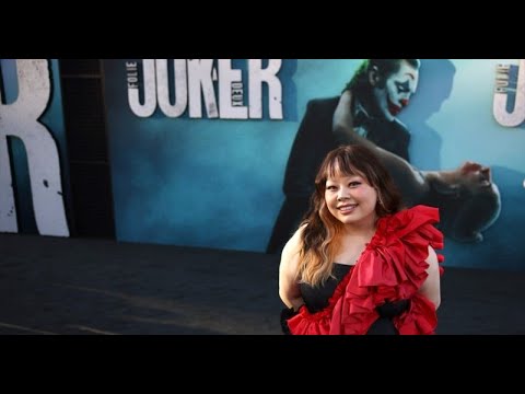 B1- 渡辺直美、ド派手な衣装で「ジョーカー2」LAプレミア参加 監督に直撃インタビュー
