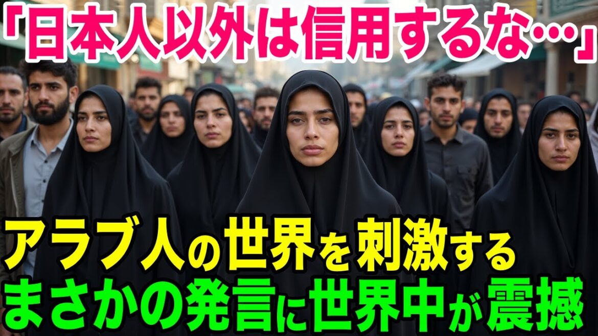 【海外の反応】「日本人が取った対応はどこの国も真似できない!」アラブ人が日本を信用する理由に世界が驚愕!【総集編】