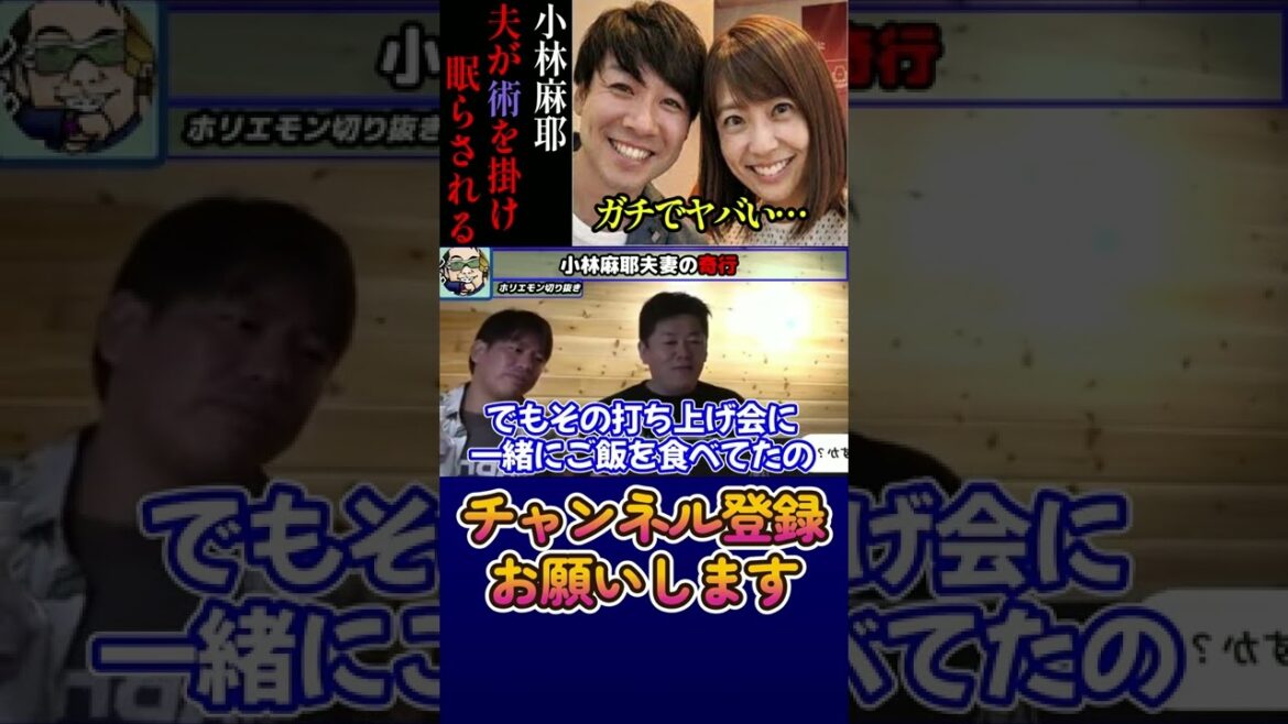 【ホリエモン】小林麻耶の奇行がヤバ過ぎた…【箕輪 ガーシーch ガーシー 堀江貴文 ひろゆき 切り抜き ホリエモンチャンネル】