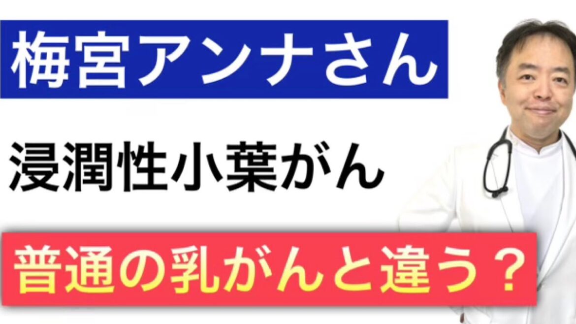 梅宮アンナさんの浸潤性小葉がんは普通の乳がんと違う?有名人がん解説シリーズ