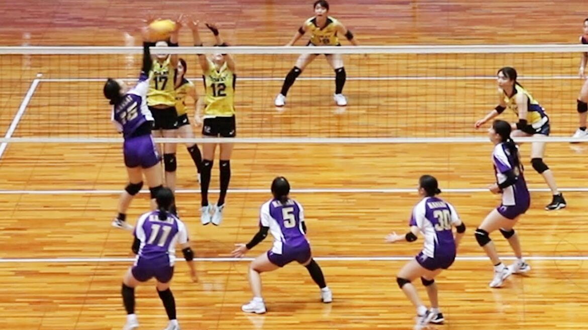 【近畿総合2023】関西大vs東レアローズ 第1セット <女子バレーボール>