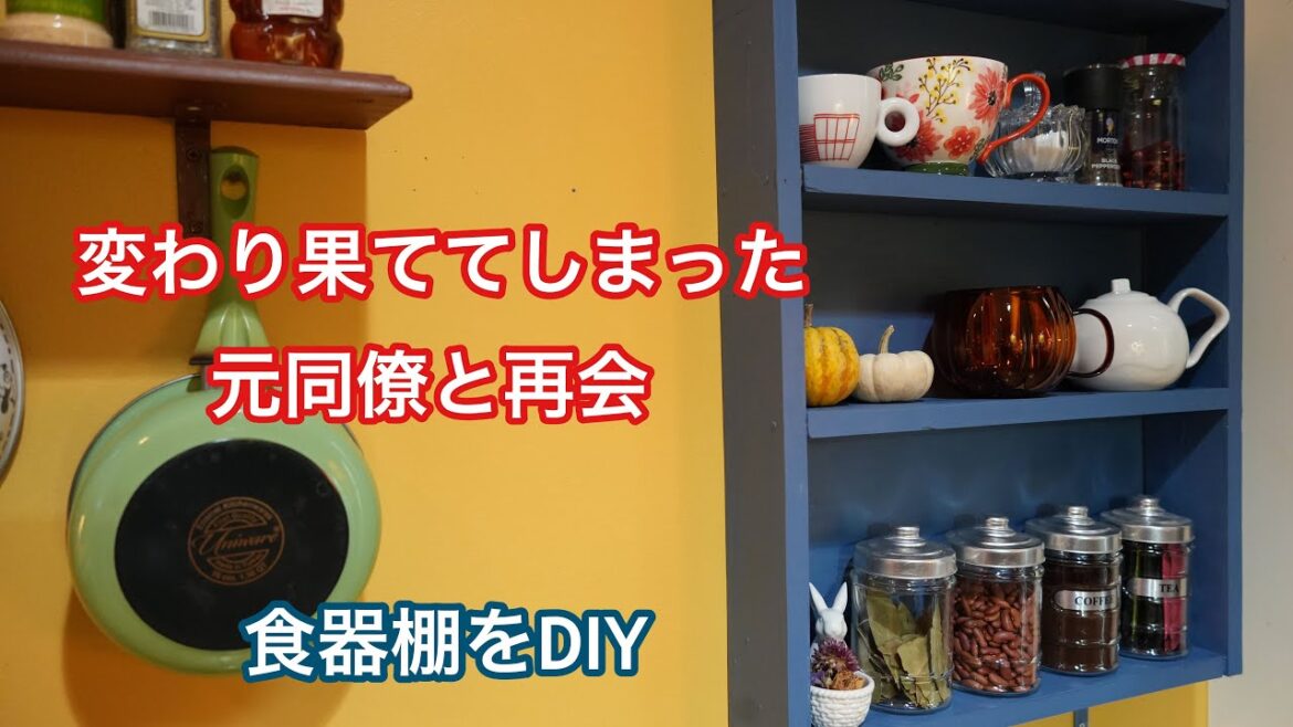 【NYで働く60代】田村正和さんに会いに行く「ニューヨーク恋物語」36年後のロケ地 薬物がやめられなかった元同僚 秋の模様替え 食器棚DIY