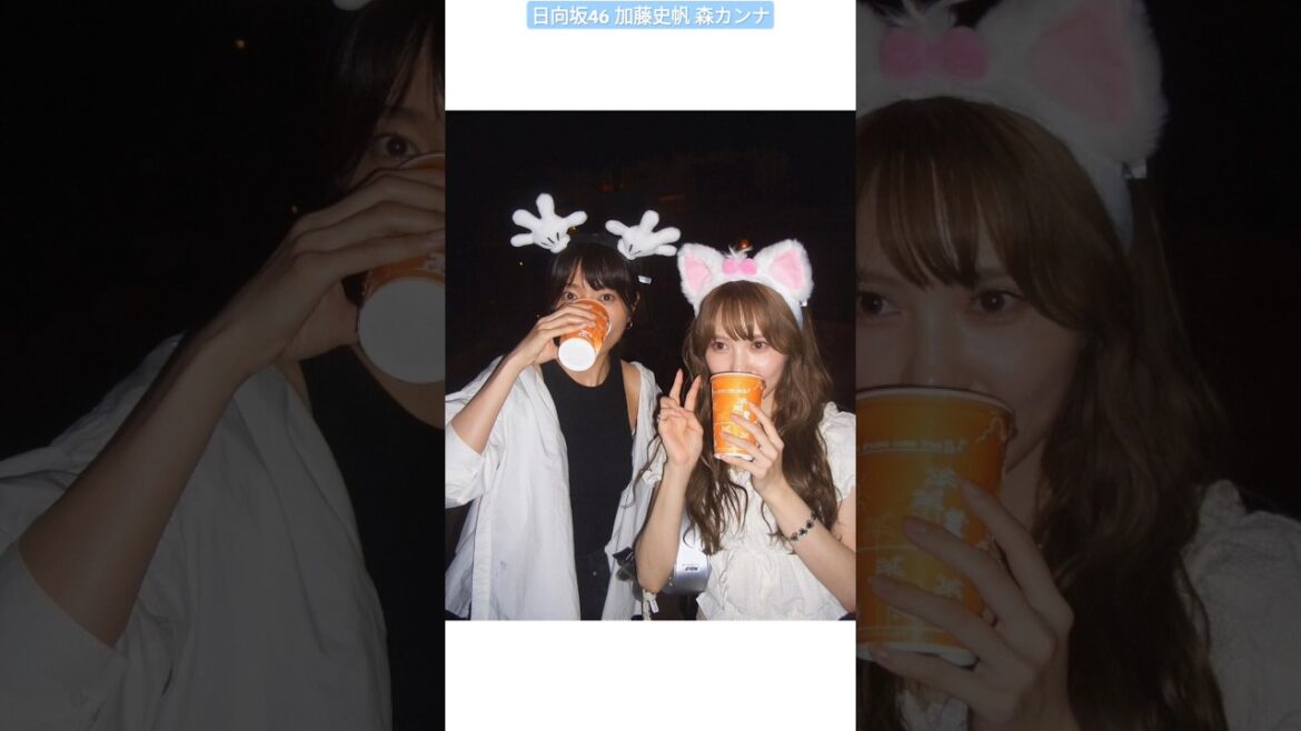 加藤史帆 森カンナ #あやひろ としかんなでディズニーデート♪