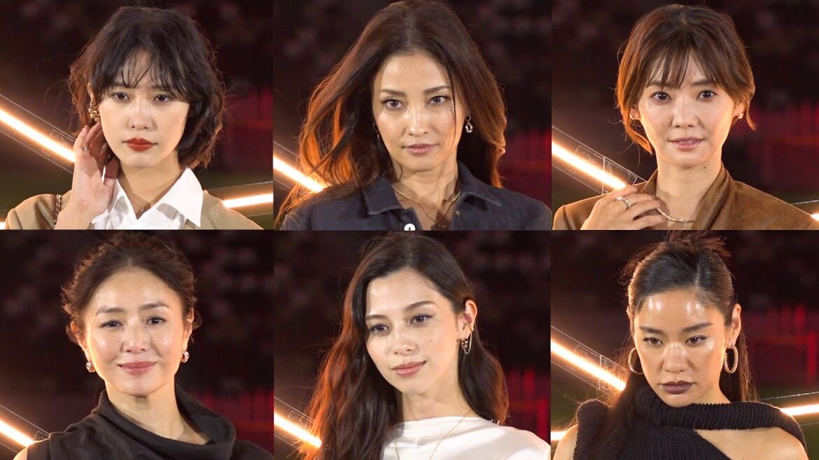 黒木メイサ、中条あやみ、南沙良、井川遥ら豪華セレブリティが来場 カルティエ『トリニティ』誕生100周年記念フォトコール