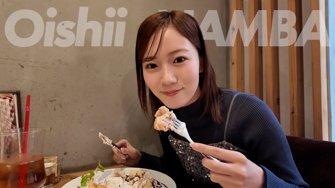 【裏なんば】行列の人気カフェで生クリーム追加のパンケーキ