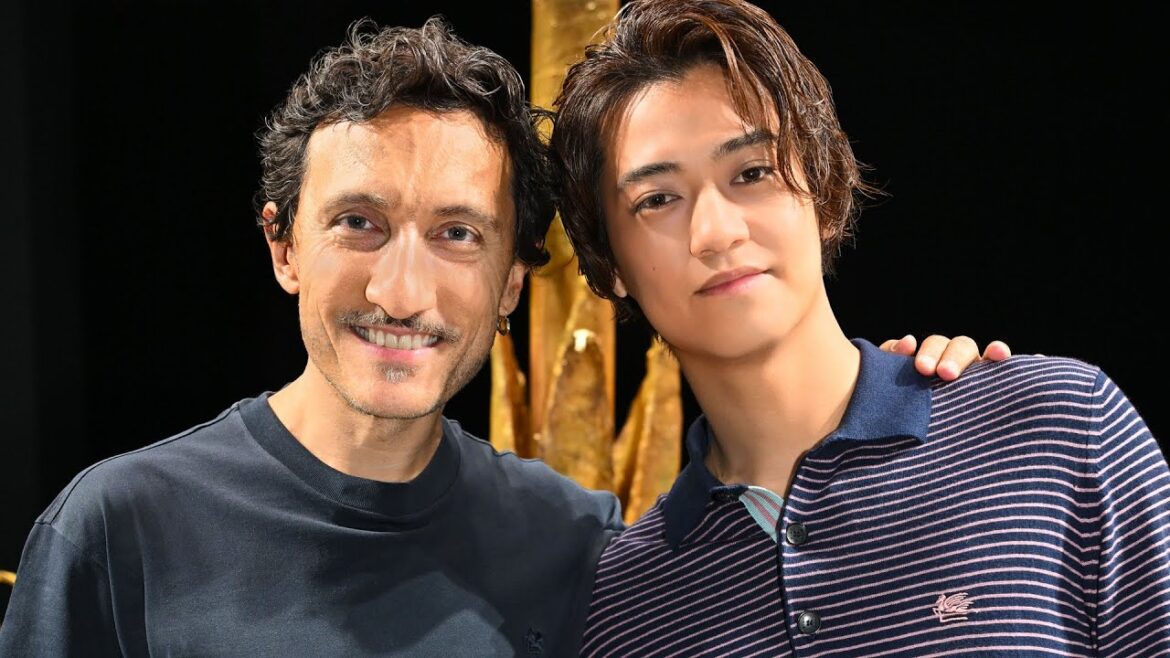 Kaito Takahashi of King & Prince and Marco De Vincenzo