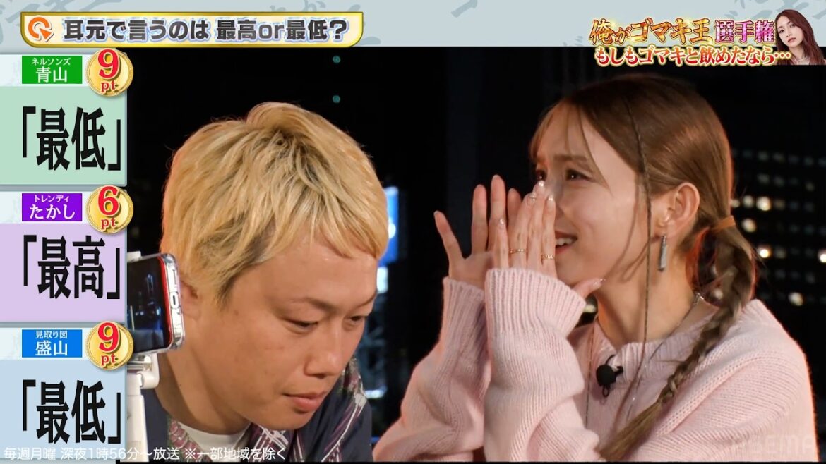 【見取り図じゃん】ゴマキ王 可愛すぎる後藤真希に全員メロメロ|#見取り図じゃん #ABEMA で最新話無料配信中!