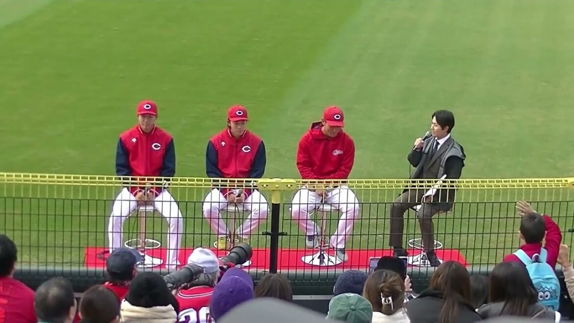 カープ新人トークショー 常廣 日高 佐藤 カープファン感謝デー2024