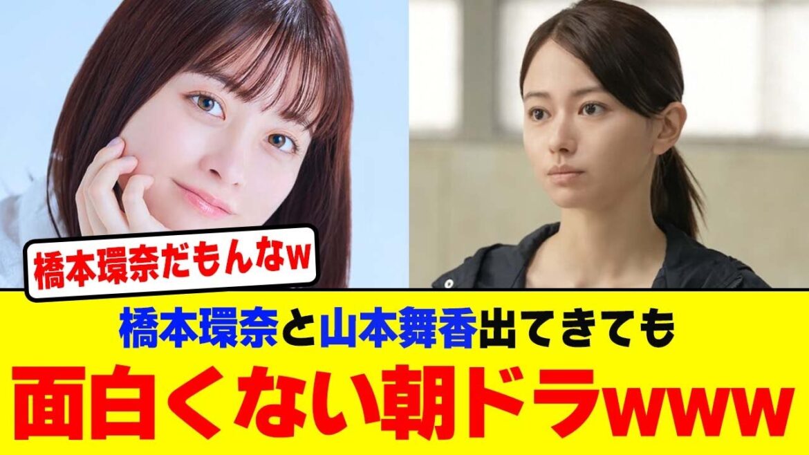 橋本環奈と山本舞香が出ても面白くない朝ドラとはwwwwwwwwwwwwwww【2chまとめ】【2chスレ】【5chスレ】