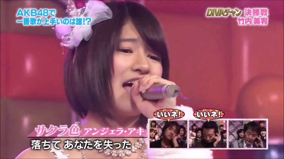 Sakurairo (サクラ色) – Takeuchi Miyu (竹内美宥) | AKBINGO! 2012 – EP.179