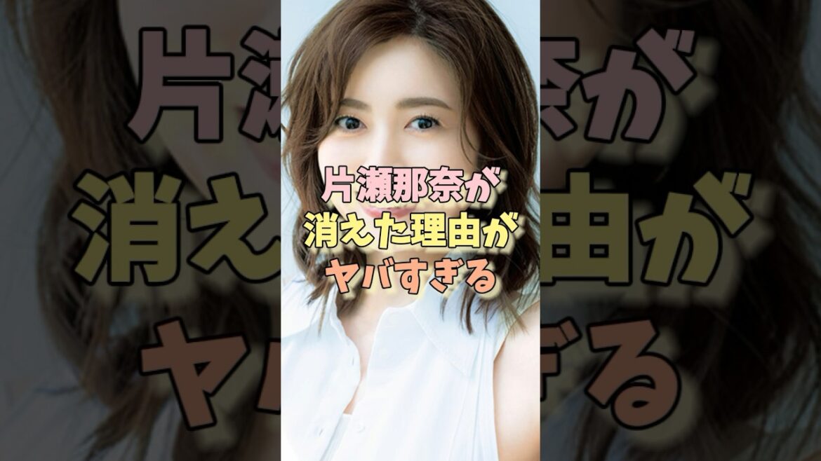 片瀬那奈が消えた理由がヤバすぎる#片瀬那奈 #芸能界の闇