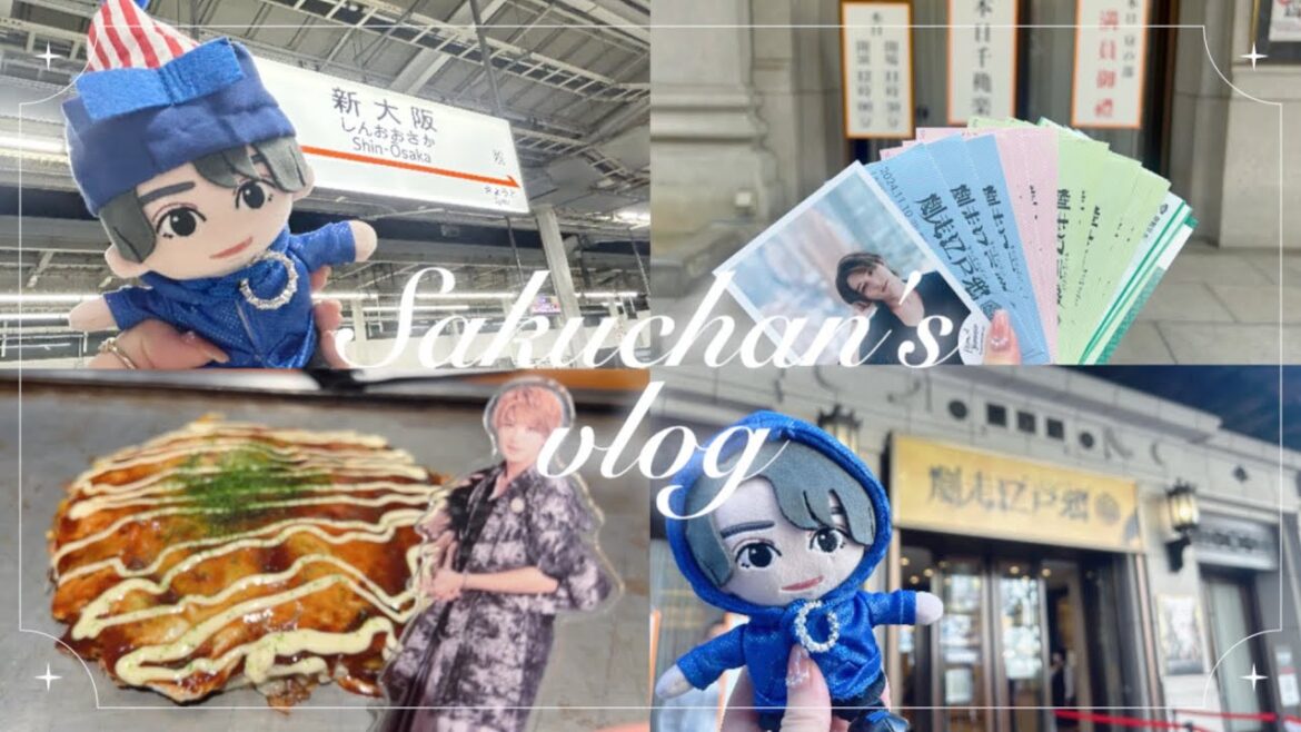 【現場vlog】劇走江戸鴉チャリンコ傾奇組松竹座公演🐙🌟HiHiJets♡橋本涼🚲💨