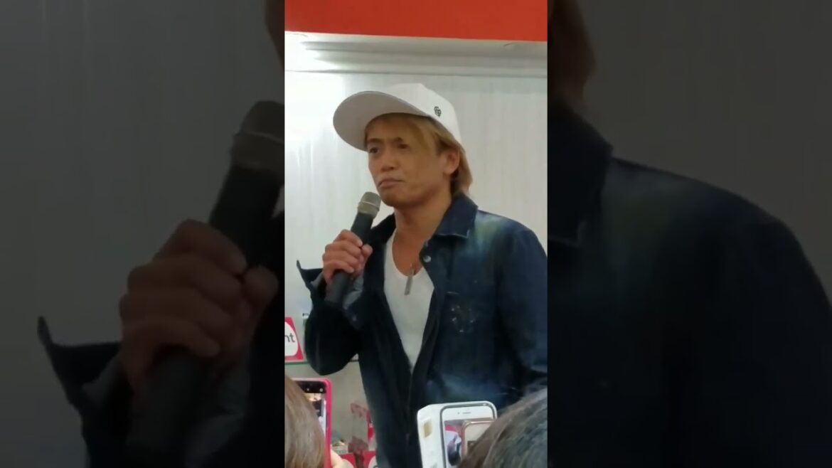 光GENJI☆諸星和己くんが安倍晋三総理と飛行機の中で・・・盛り上がったトークショー&ライヴをキコーナ市岡店で見たよん、