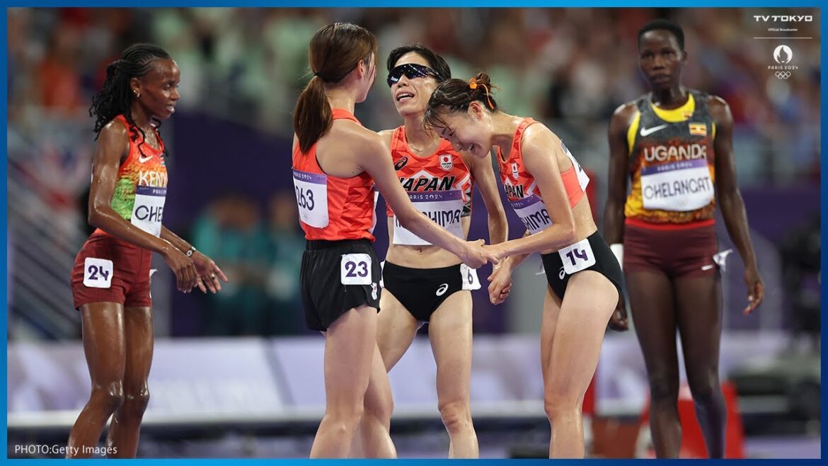 【陸上女子】五島莉乃18位・小海遥19位・高島由香22位!3人とも31分台でフィニッシュ!|パリオリンピック 女子1万m決勝