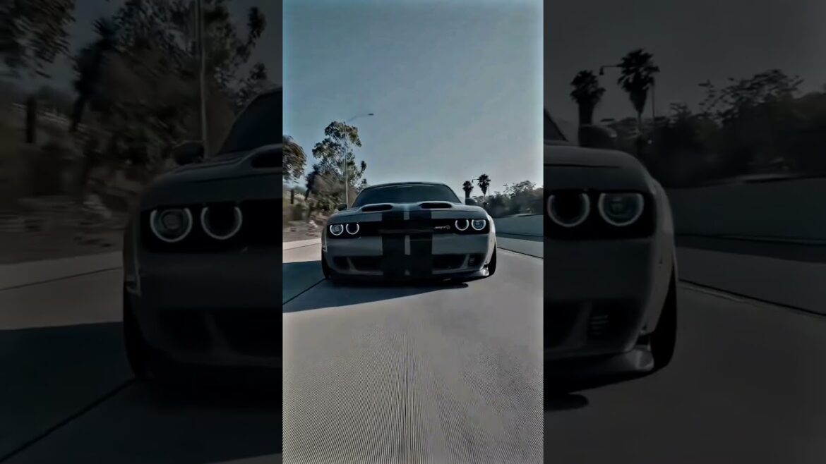 Dodge Challenger SRT☠️ 4K Quality #4k #cars #dodgechallenger #dodge #shorts #viralshort #hellcat