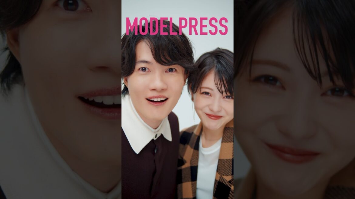 【#モデルプレス今月の動く表紙】神木隆之介&浜辺美波が11月のカバー💗息ぴったりでお茶目な表情 #shorts