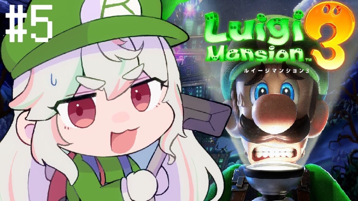 【ルイージマンション3】最上階が近い❕宝石も集めて大儲けすんで~👻💰【#新人Vtuber/緑青くれは】