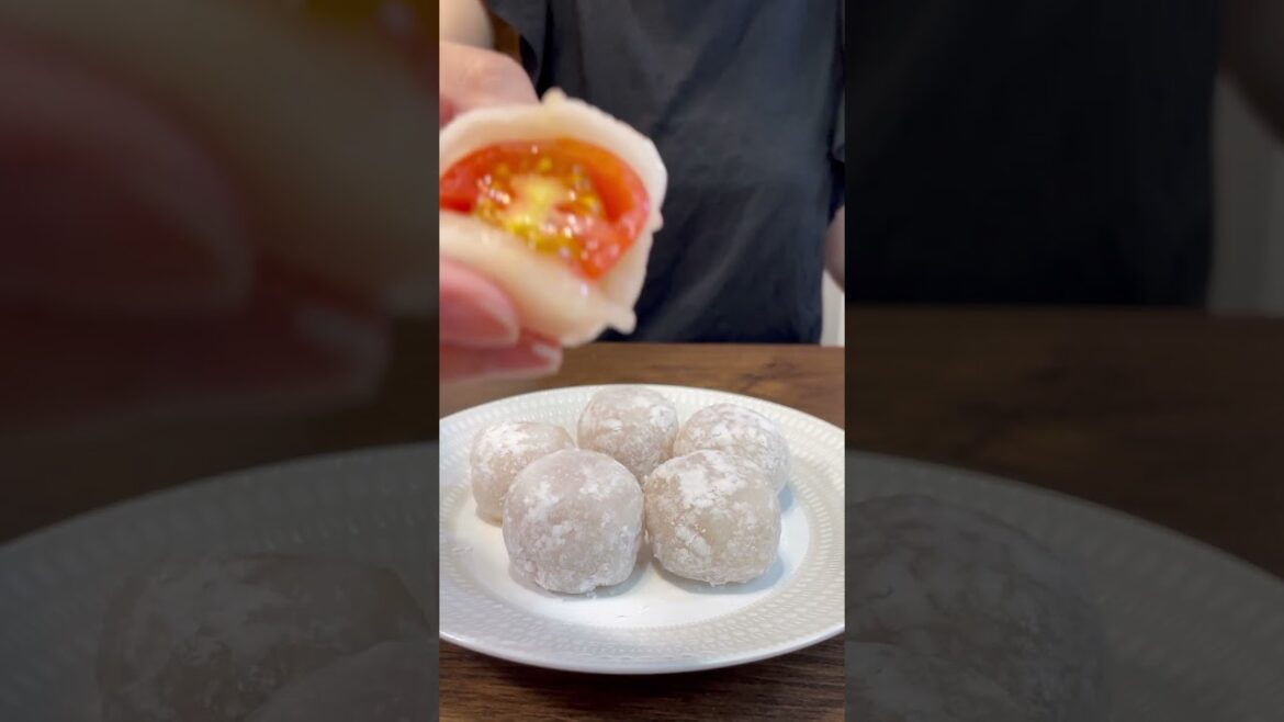 ぼる塾田辺さんがおすすめ!「塩トマト大福」季節限定の福岡スイーツ