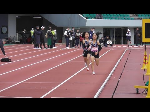 【吉浦歩優選手】20241130タイムトライアルin長崎 中学女子2000m