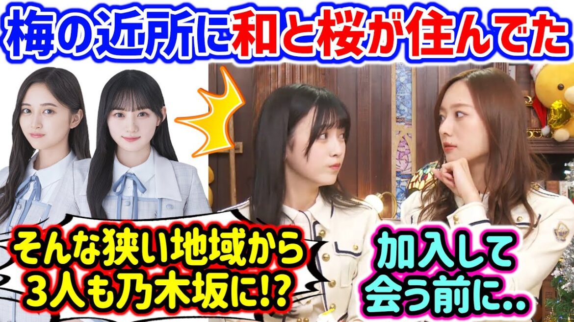 梅澤美波と井上和と川﨑桜の地元が一緒すぎて衝撃を受ける池田瑛紗【文字起こし】乃木坂46