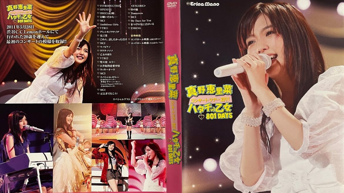 真野恵里菜コンサートツアー2011~ハタチの乙女 801DAYS~ Full DVD