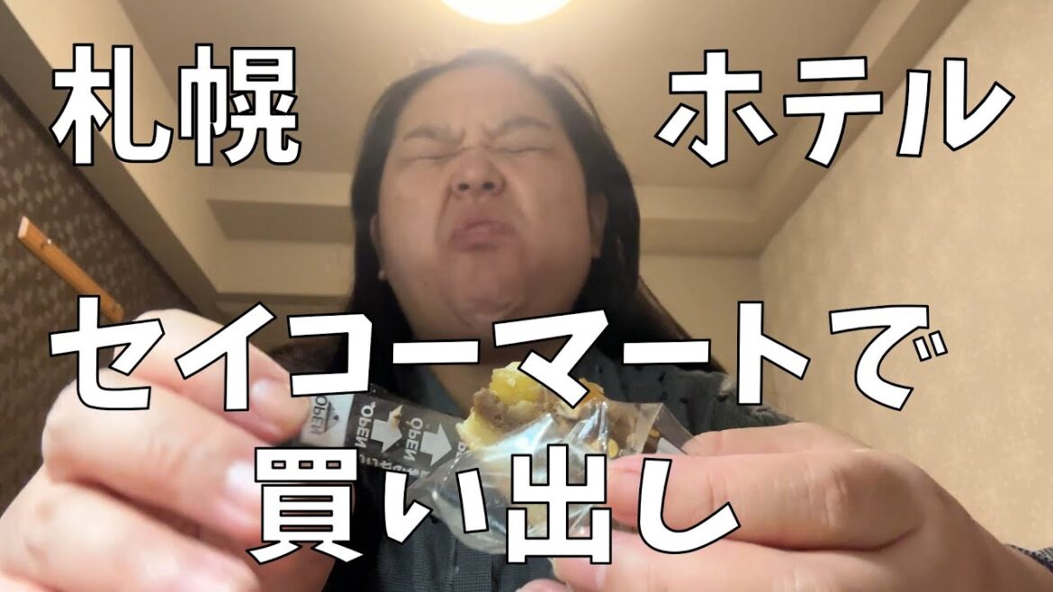 【セイコーマート購入品紹介】札幌に少しでも長くいたいから自腹で勝手に前乗りしたよ【札幌へ行く前に時間あったから大量に買ったリップ購入品紹介】