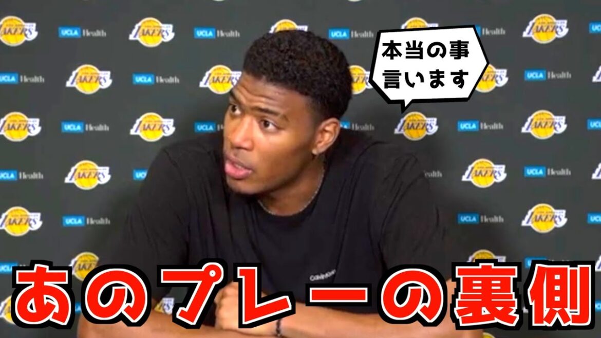 八村塁の会見まとめ!あの神プレーについて!