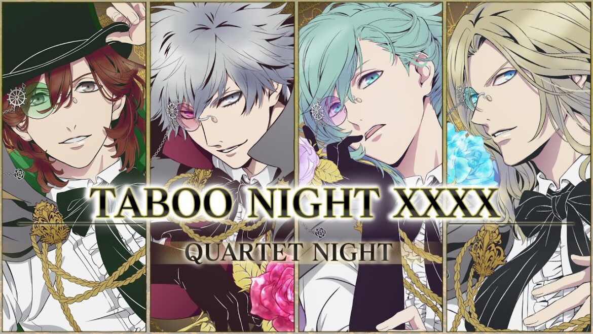 QUARTET NIGHT「TABOO NIGHT XXXX」ショートリリックビデオ|「劇場版 うたの☆プリンスさまっ♪ TABOO NIGHT XXXX」2025.05.09 LIVE START!