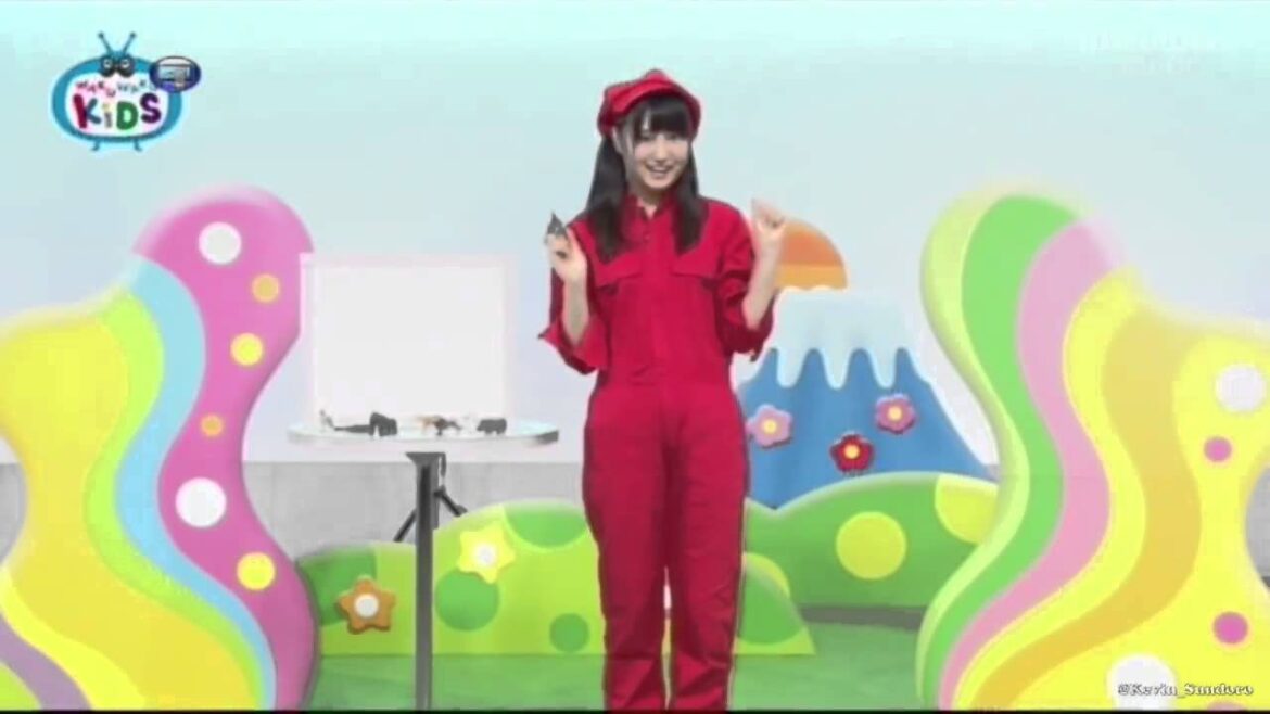 Rena Nozawa AKB48|Waku Waku Kids Episode Playing Kageasobi (Waku Waku Japan) HD Quality