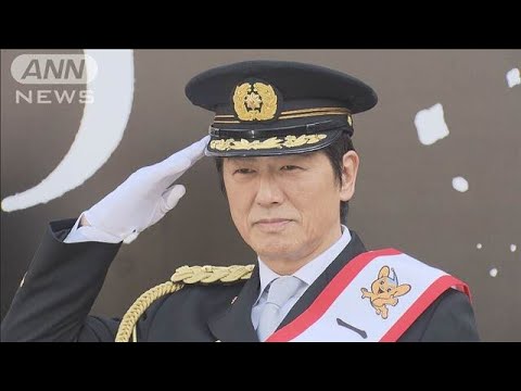 高橋克典さんが一日署長 「闇バイト」の危険性訴え(2024年12月27日)
