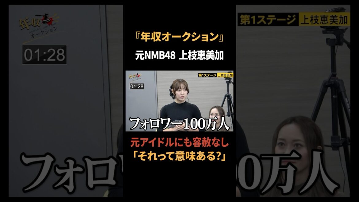 元NMB48上枝恵美加、為国の容赦ない追及で涙の結末!