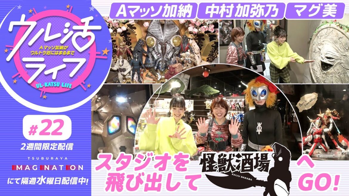 『ウル活ライフ Aマッソ加納がウルトラ沼にはまるまで』怪獣酒場へ来店!!#22