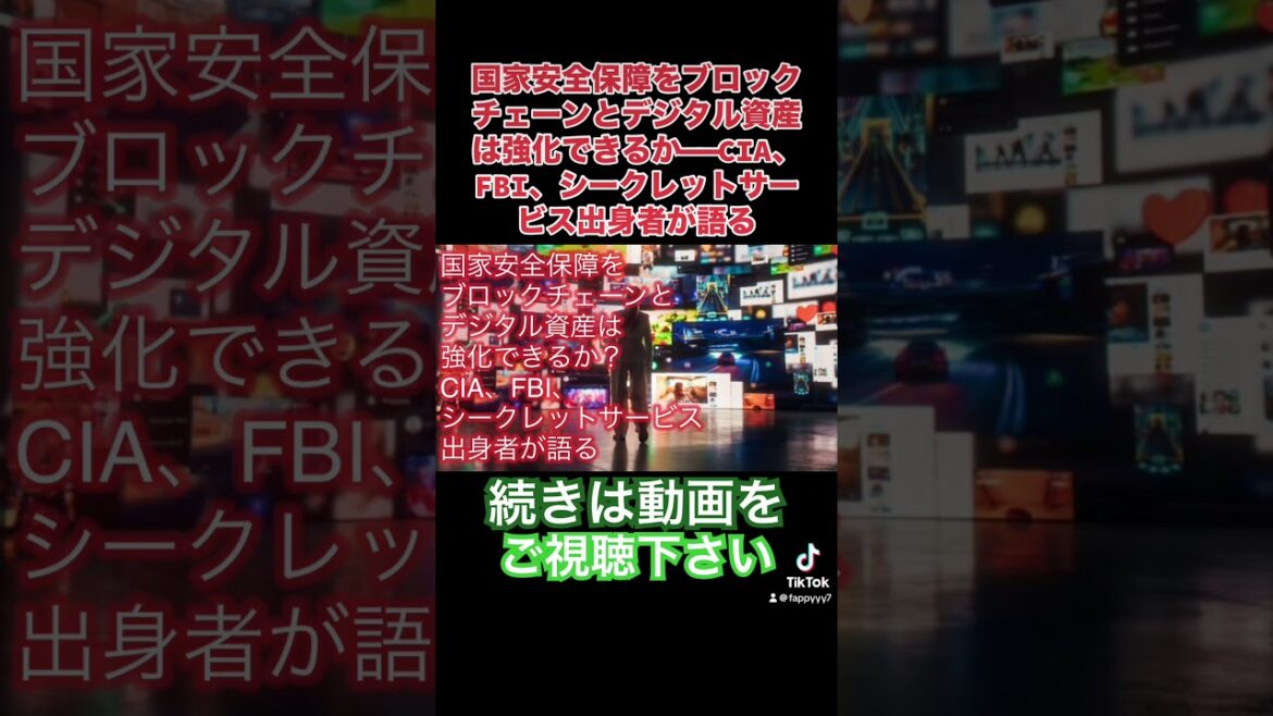 国家安全保障をブロックチェーンとデジタル資産は強化できるか──CIA、FBI、シークレットサービス出身者が語る